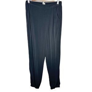 BCBGeneration Black Criss Cross Pantalon Skinny Joggers Women’s Medium